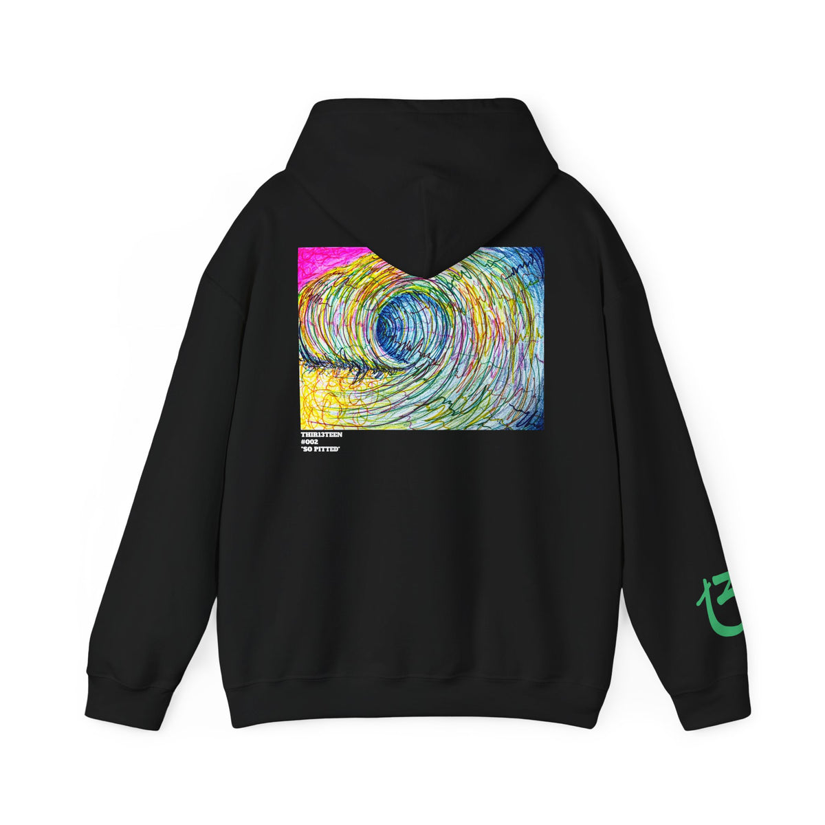 "SO PITTED" - ART HOODIE #002