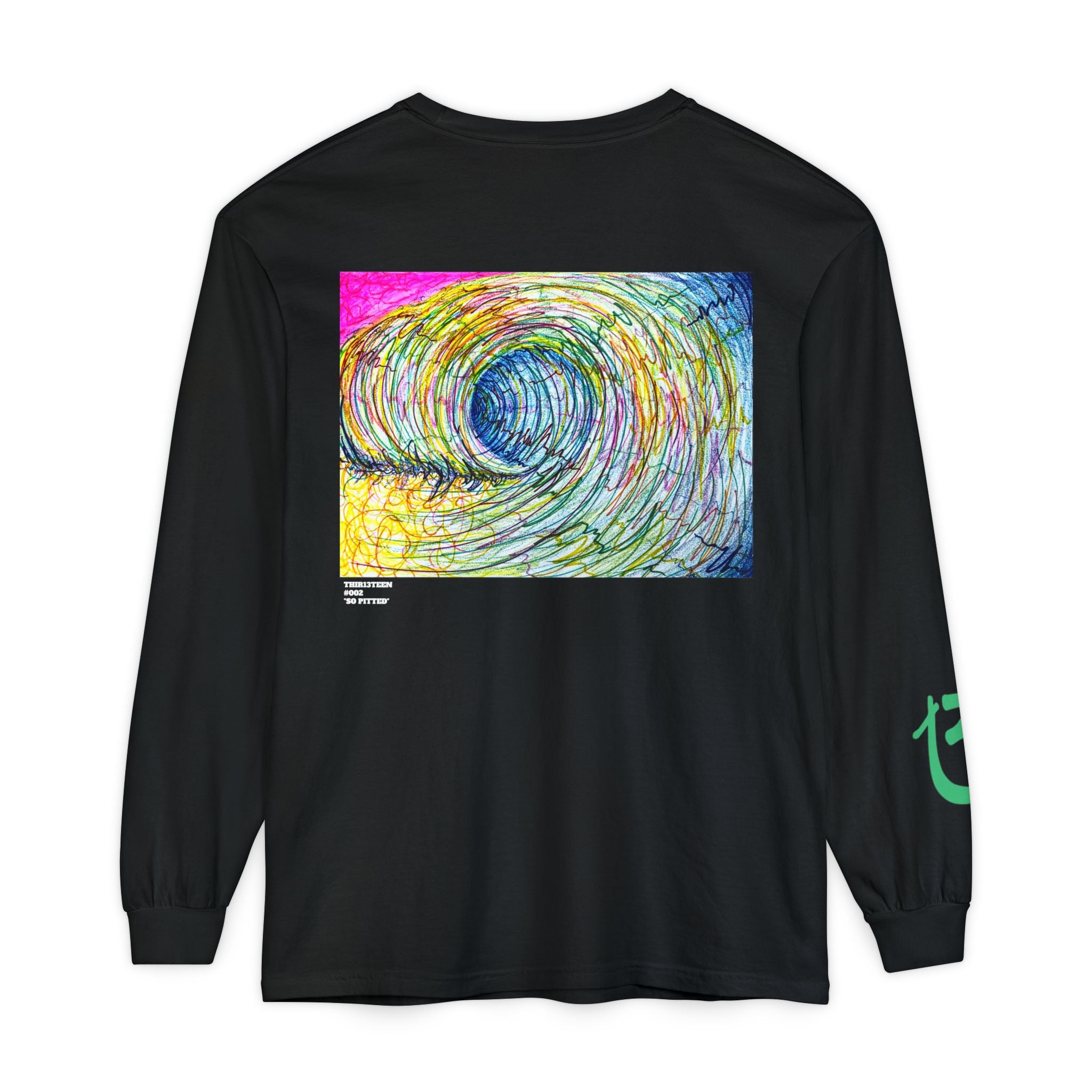 "SO PITTED" - ART LONG SLEEVE TEE #002
